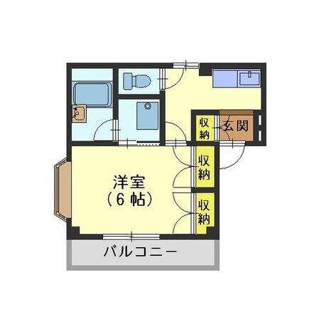 パインパレス町新Ｉの物件間取画像